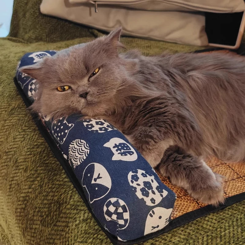 Natural Rattan Cooling Pet Mat