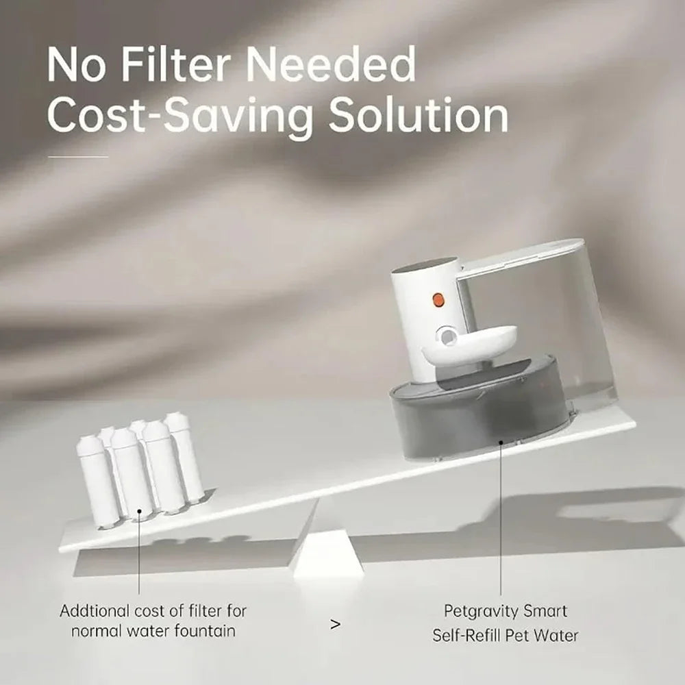 Smart Auto-Fill Pet Water Dispenser