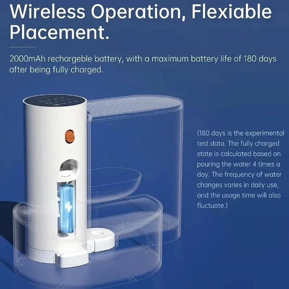 Smart Auto-Fill Pet Water Dispenser