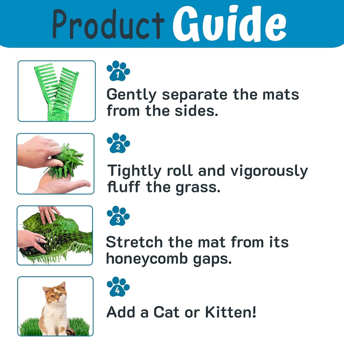 Kitty Grass Play Mat