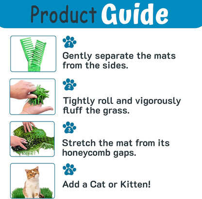 Kitty Grass Play Mat