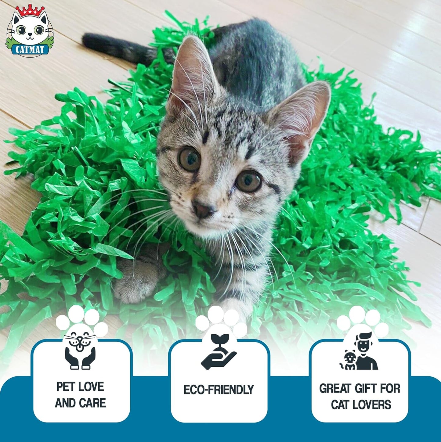 Kitty Grass Play Mat