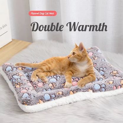 Double-Sided Plush Pet Bed