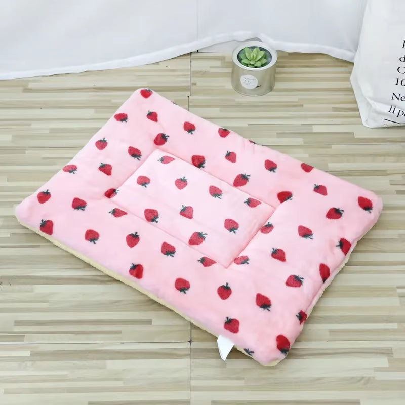 Double-Sided Plush Pet Bed