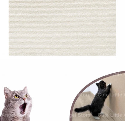 Wall Sticky Scratch & Play Mat Cat Scratcher Toy