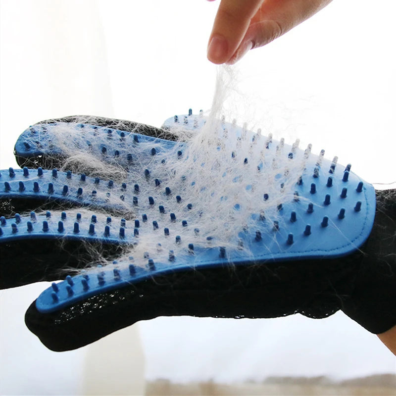 Pet Hair Grooming Gloves