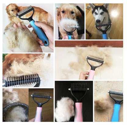 Deshedding Comb Grooming Fur Brush