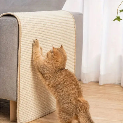 Natural Sticky Sisal Scratch Pad Rug