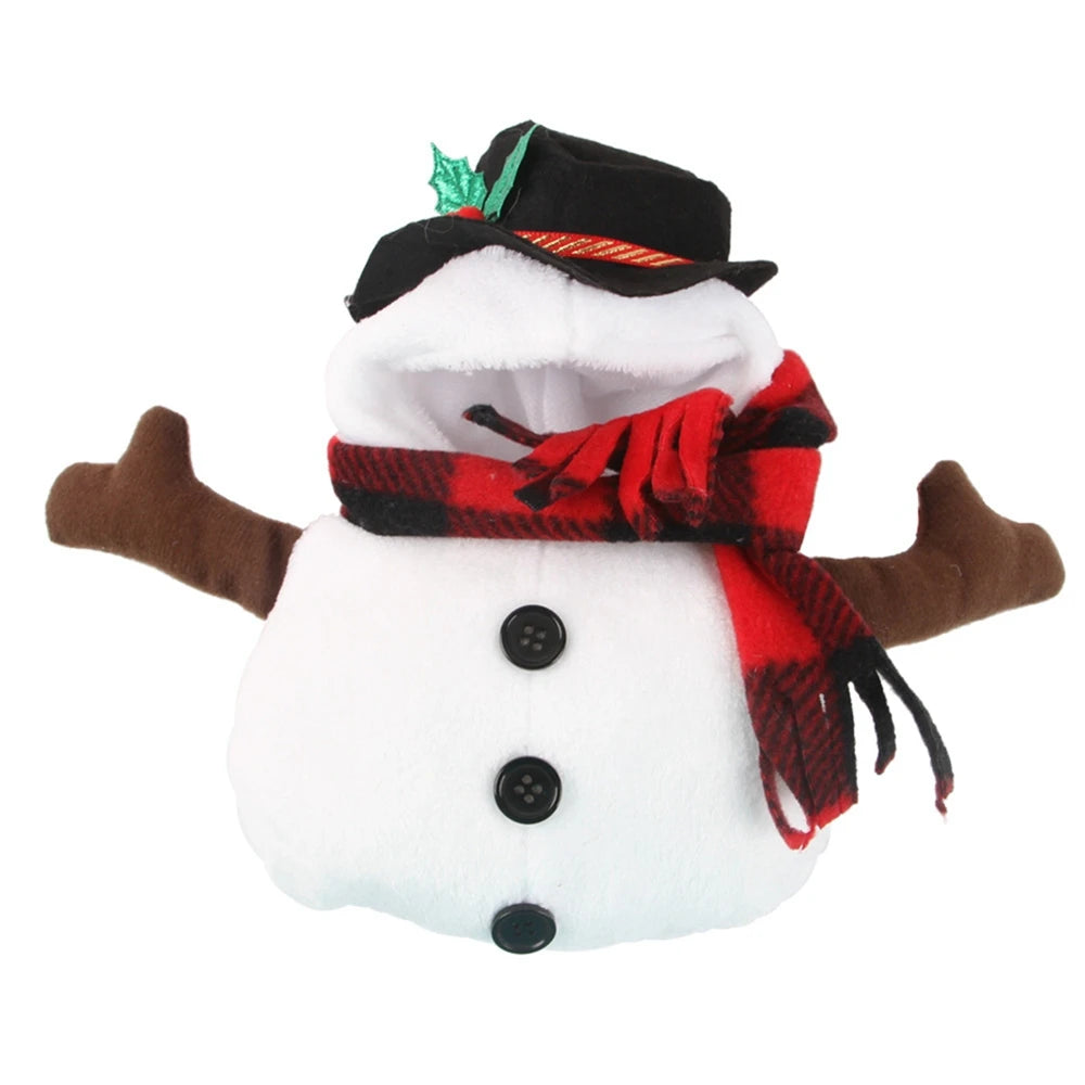 Cozy Christmas Snowman Pet Costume