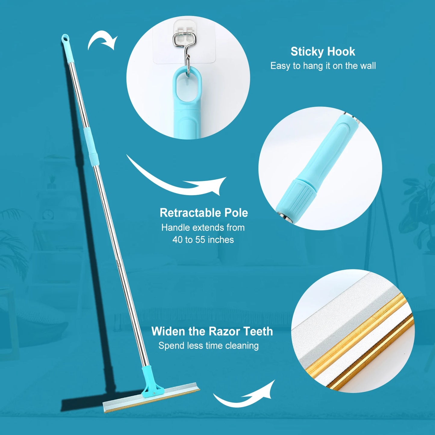 Pet Lint Remover Broom