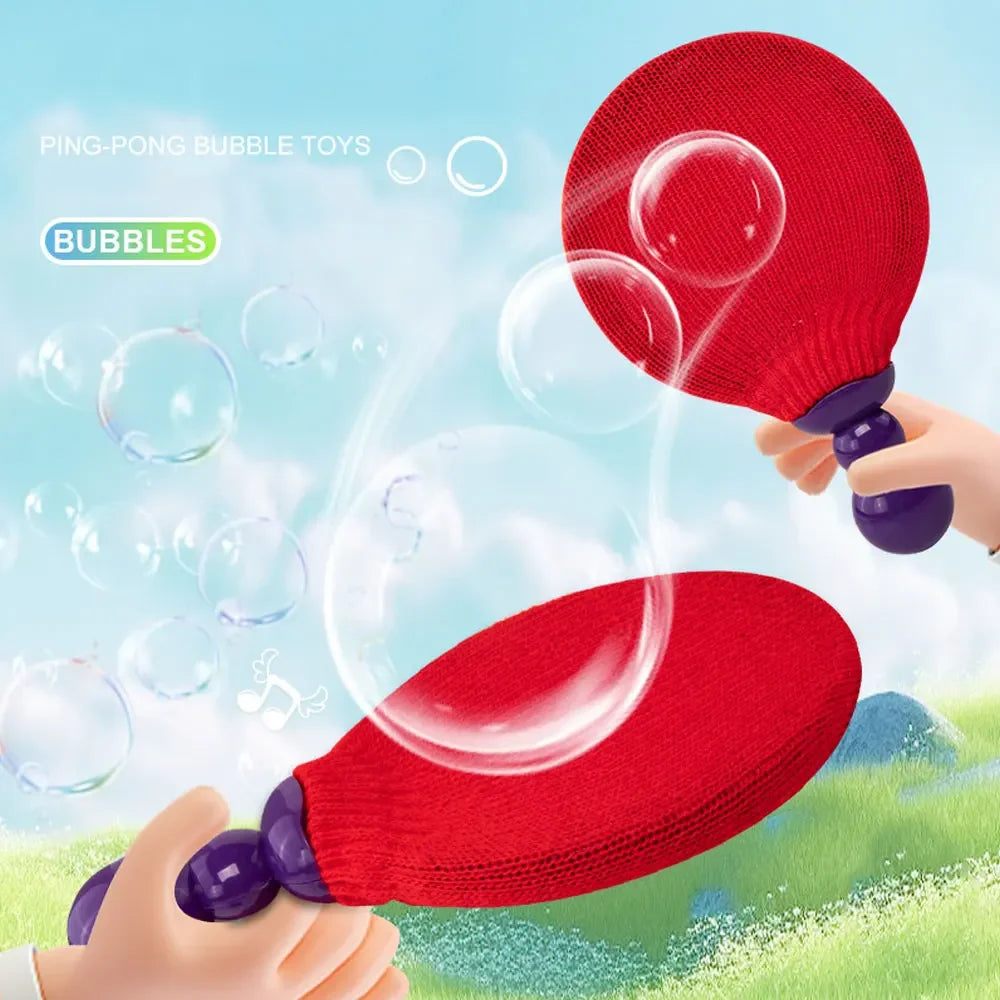 Fun Interactive Bubble Racket Game 