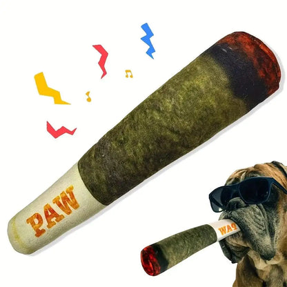 Funny Plush Cigar Toy for Dogs