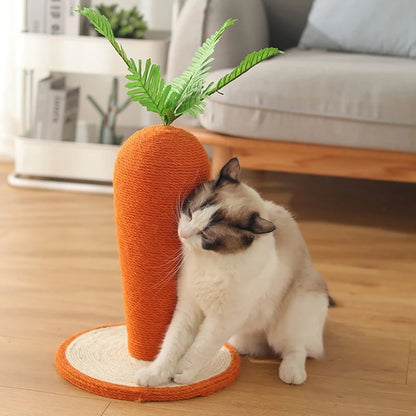  Cute Carrot Scratch Post Tree™