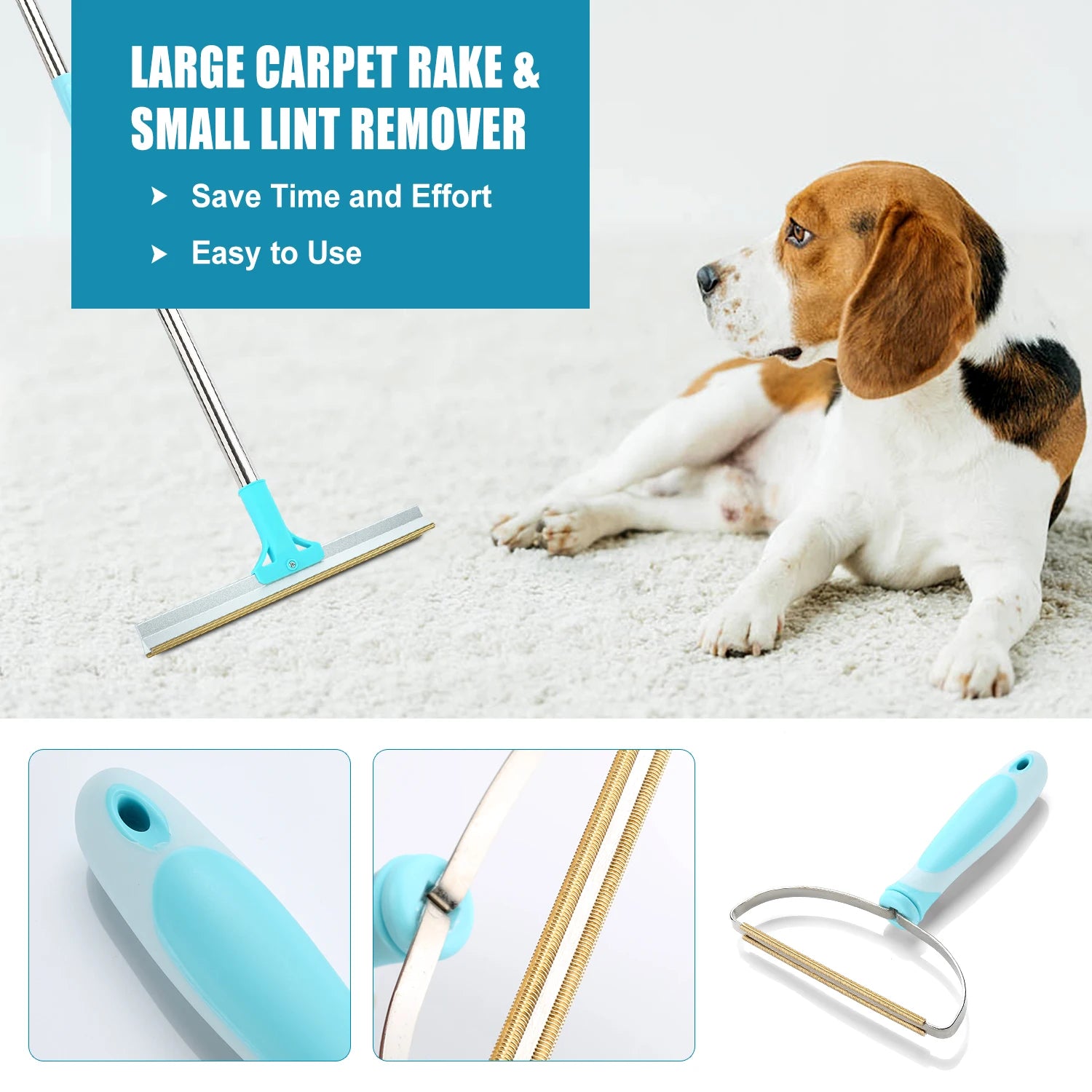 Pet Lint Remover Broom