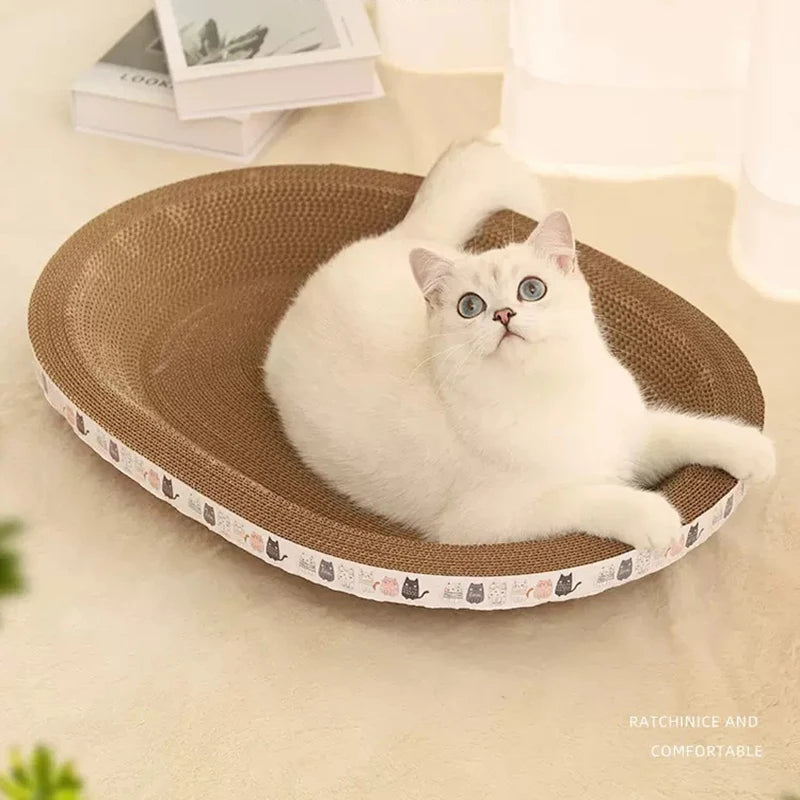 Corrugated Cat Claw Nest Scratcher