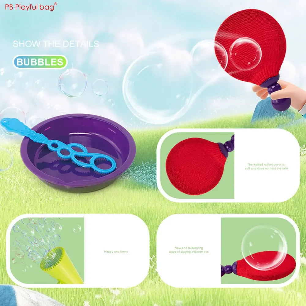 Fun Interactive Bubble Racket Game 