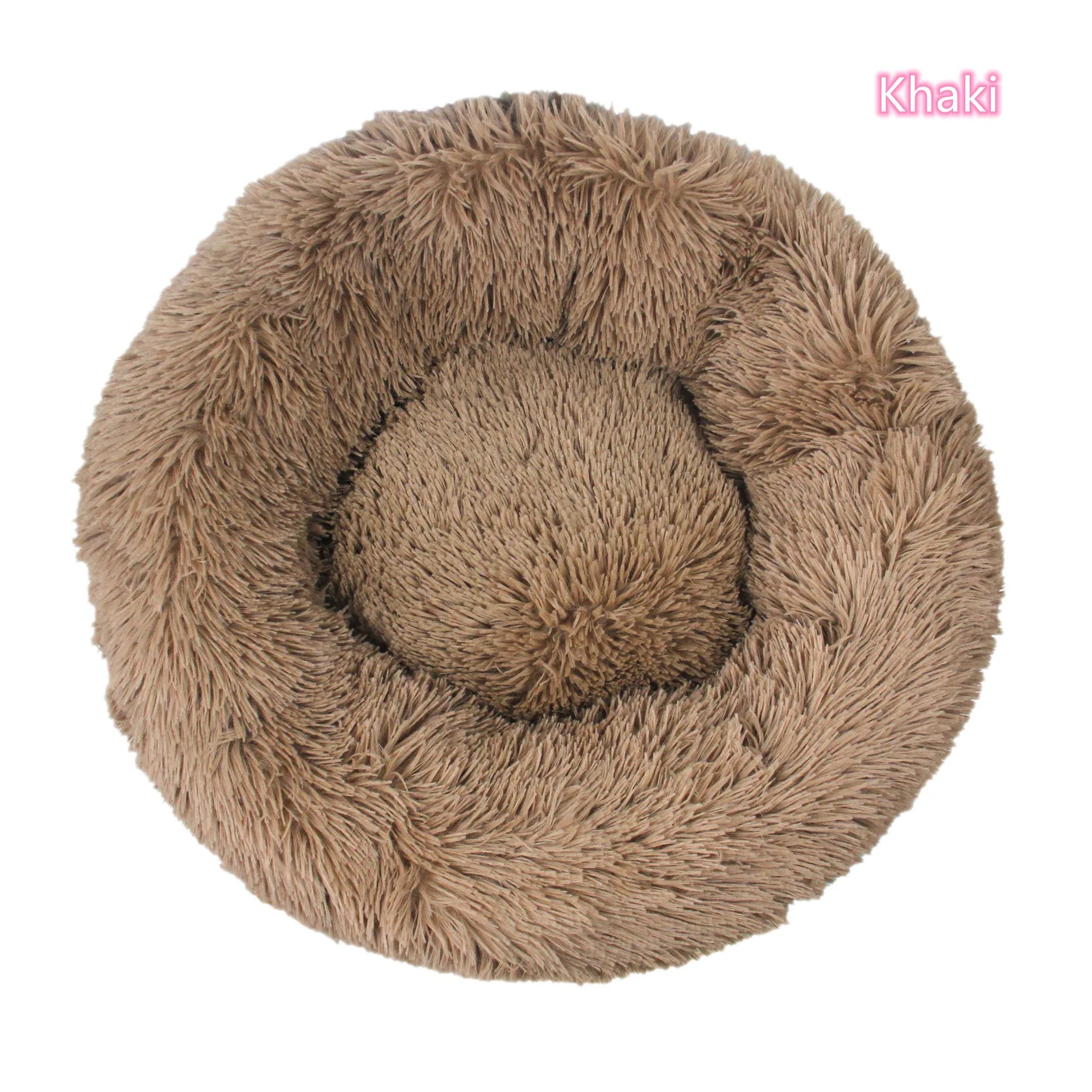 Soft Donut Plush Bed