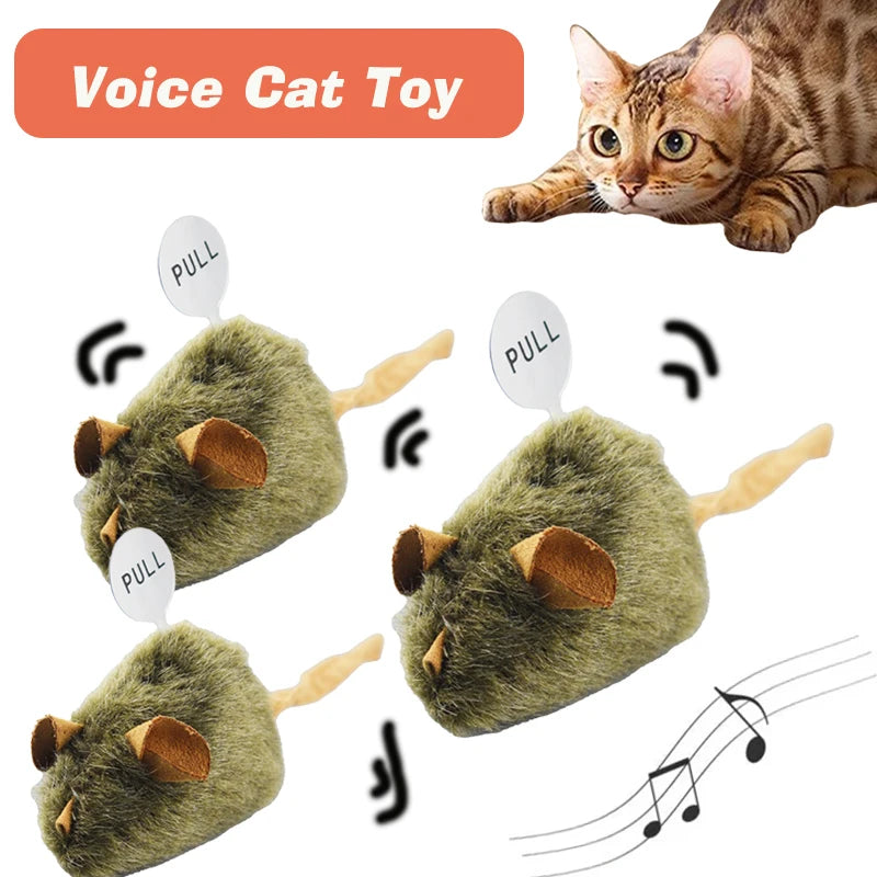 Interactive Mice Teaser Toy